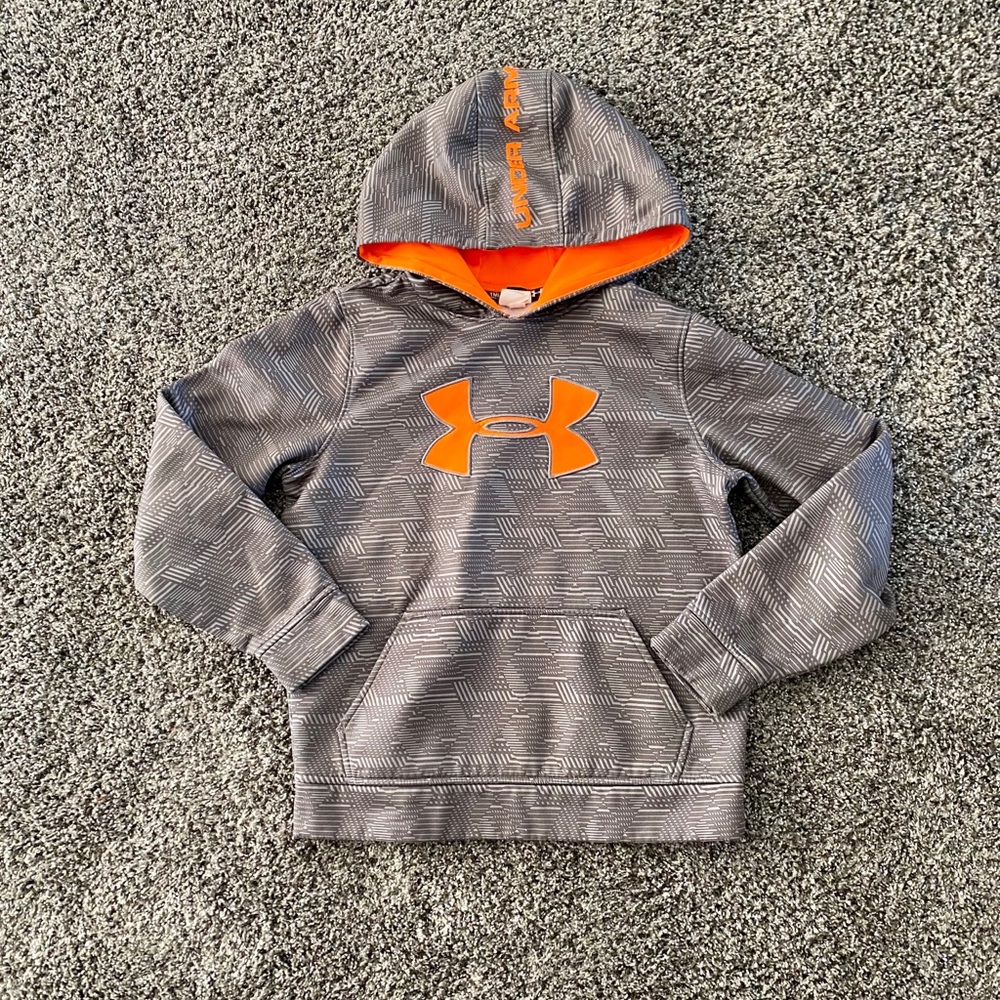Boys Medium Hooded Sweatshirt Under Armour